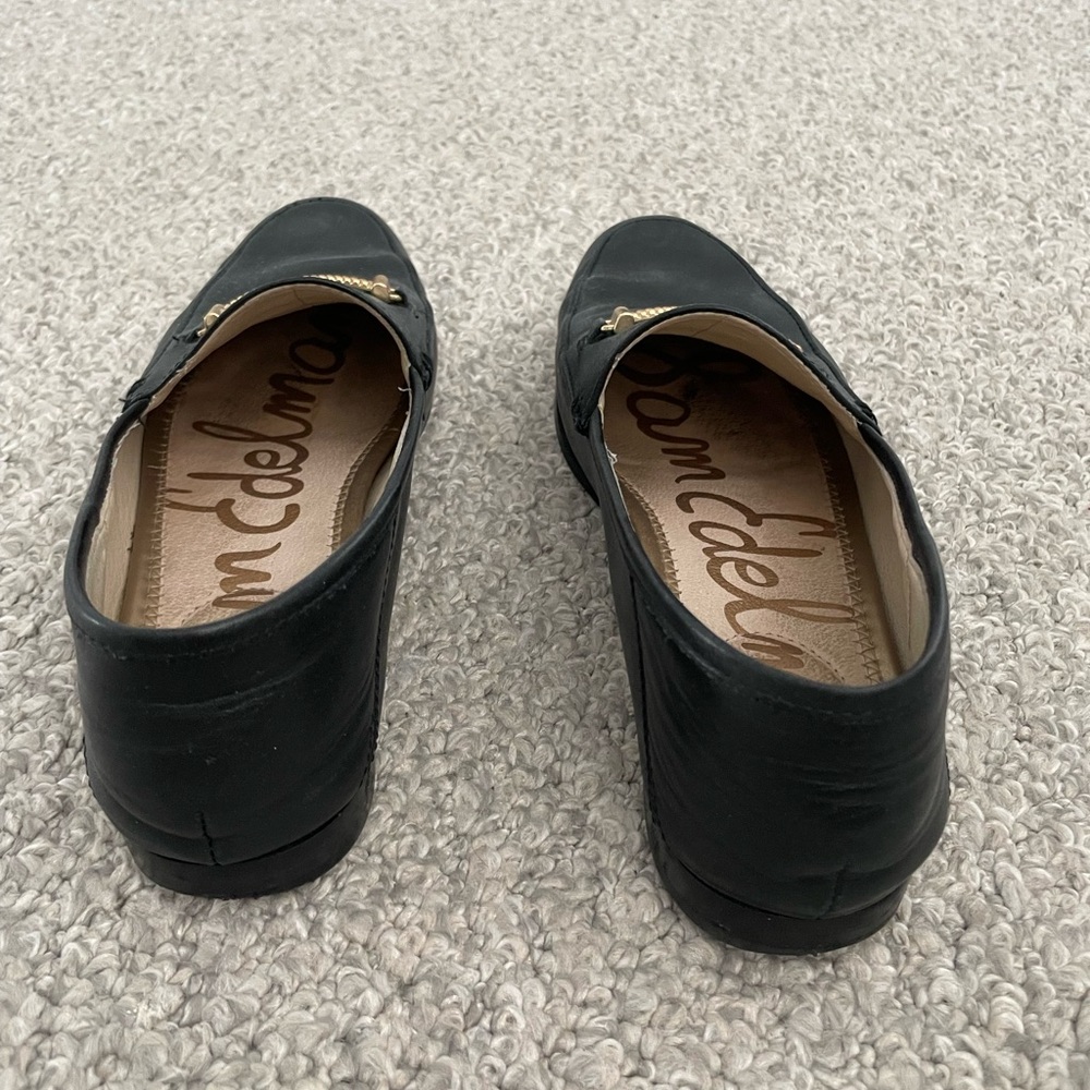 Sam Edelman Black Loafers - Picture 3 of 4